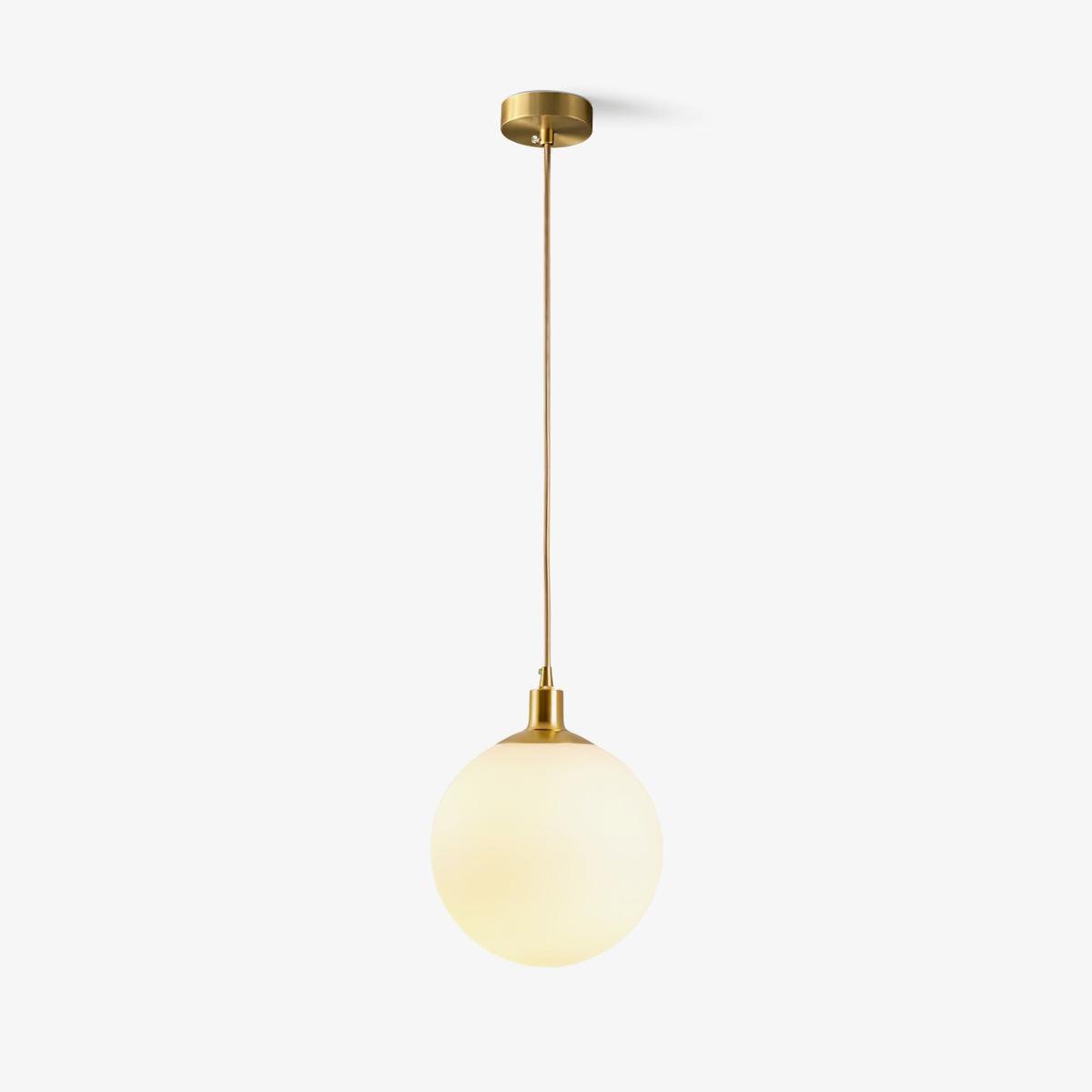 Orbita Minimalist Brass Pendant Light