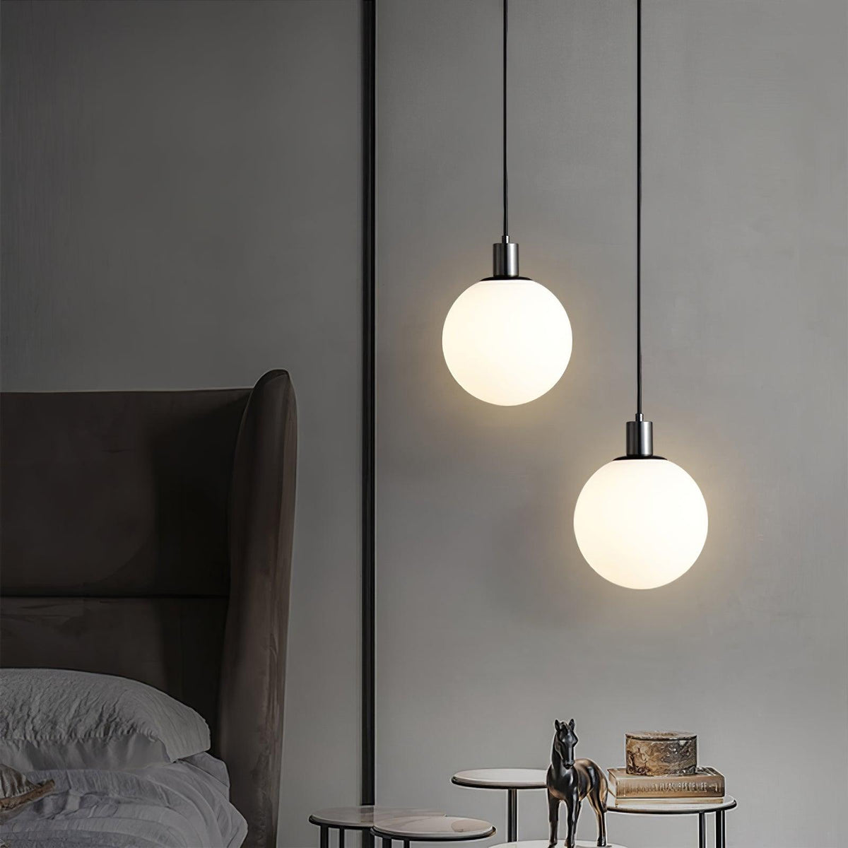 Orbita Minimalist Brass Pendant Light
