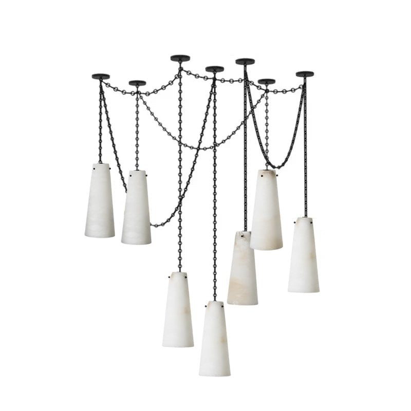 Teriisira Industrial Cascade Chain Chandelier