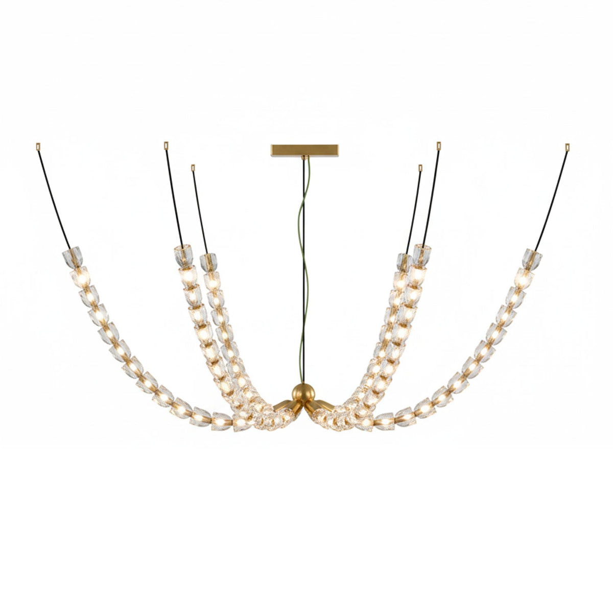 Nexus Gold Crystal Chandelier - 元字段测试