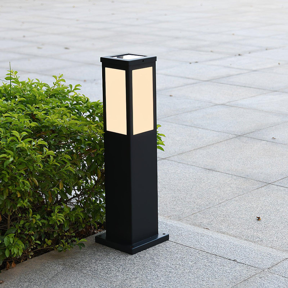 Saponed Bollard Solar Outdoor Light