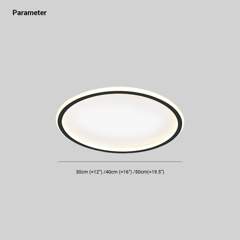 Varin Flush Mount Ceiling Light Modern LED Round-Relic Pieces