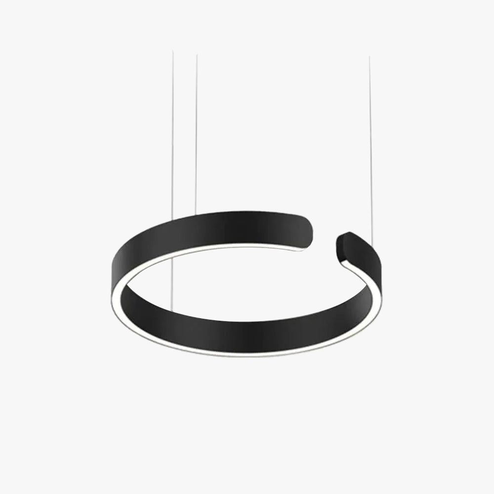 Soriel Pendant Light Luxury Minimalist LED Ring-Relic Pieces