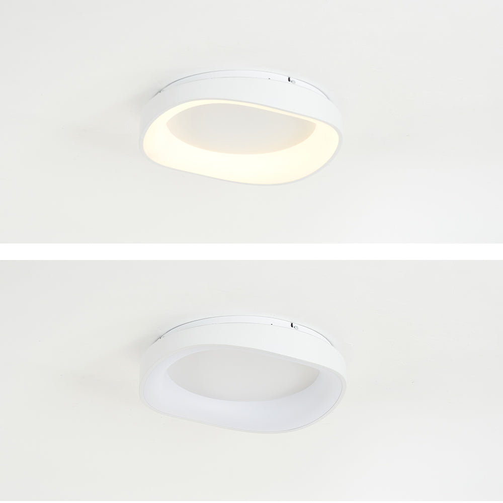 Rimopel Modern Wave Flush Mount Ceiling Light