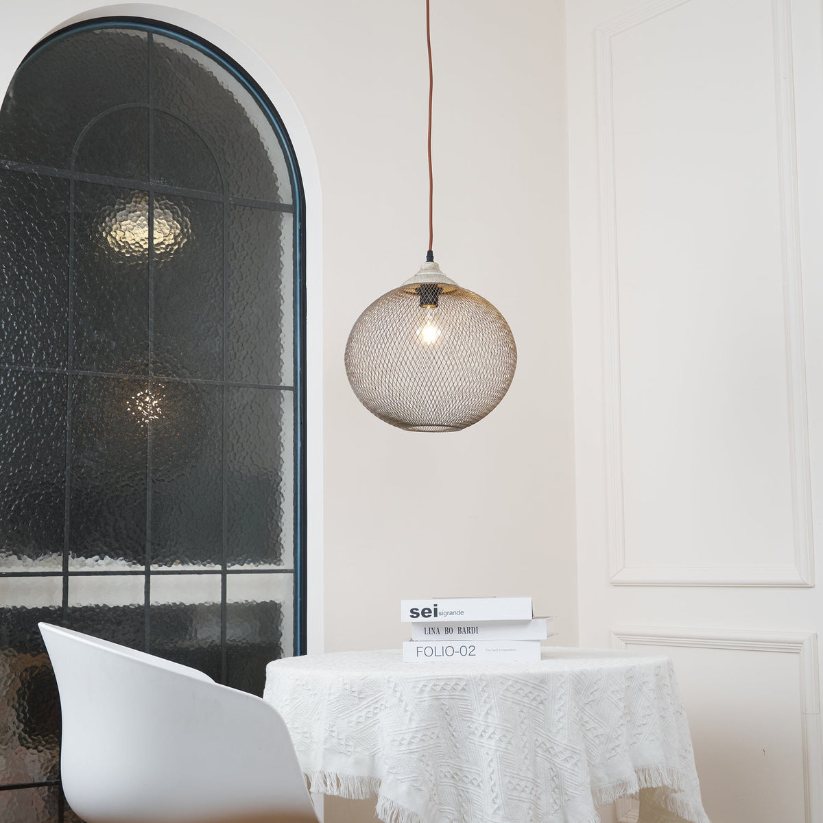 Aursorir Mesh Pendant Lamp-Relic Pieces