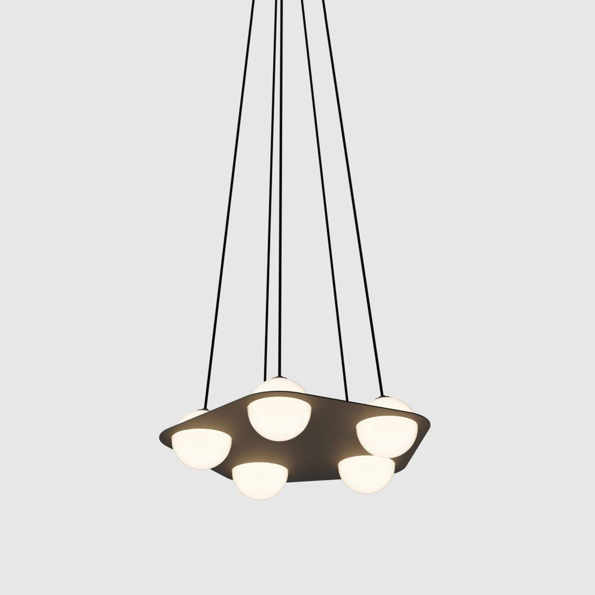 Jedokun Black Glass Pendant Lamp