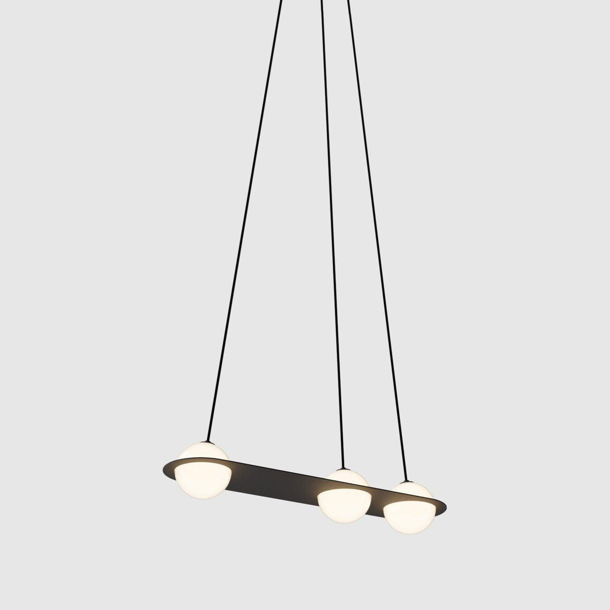 Jedokun Black Glass Pendant Lamp
