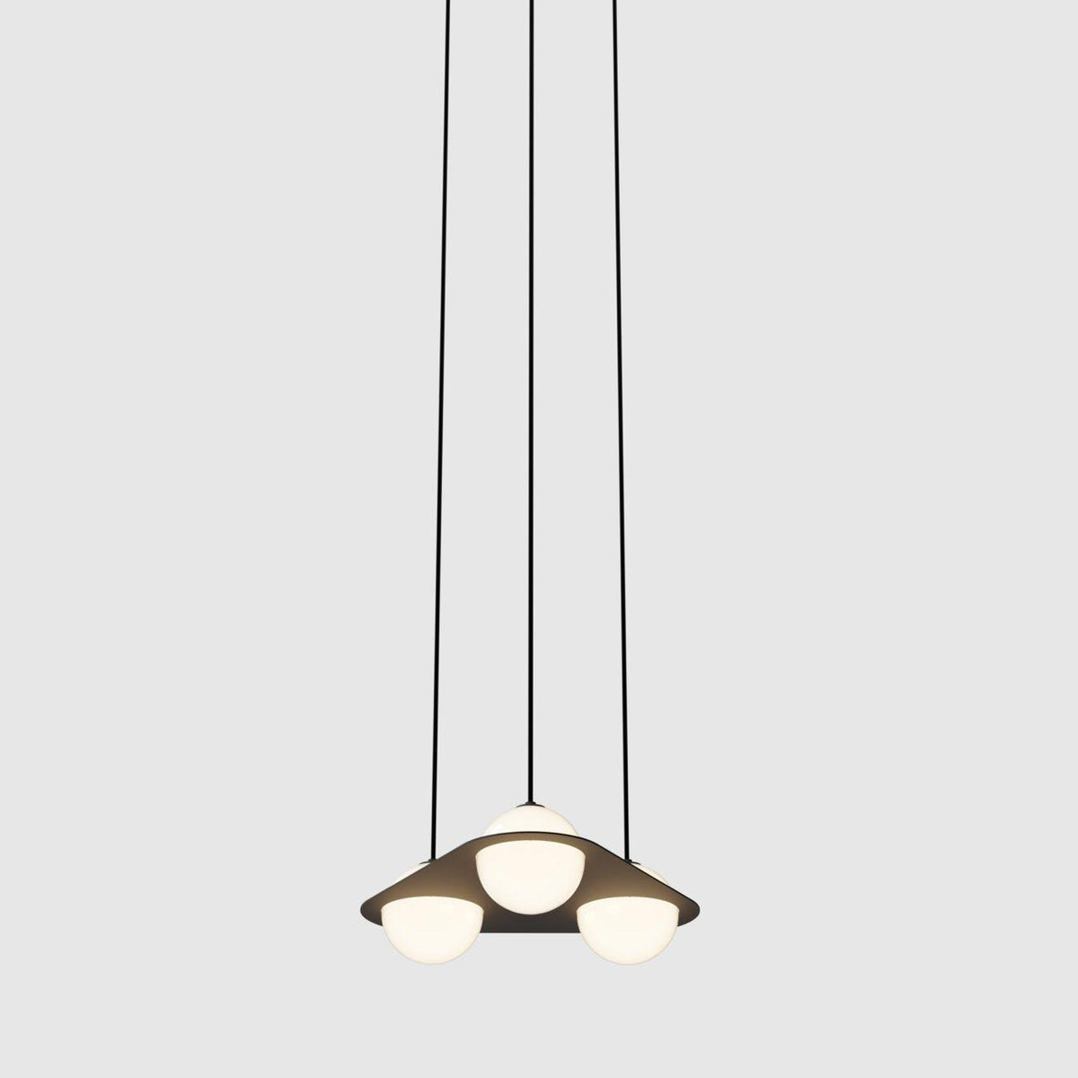 Jedokun Black Glass Pendant Lamp