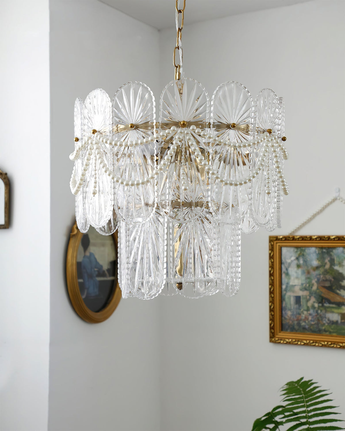 Luminarae Glass Chandelier