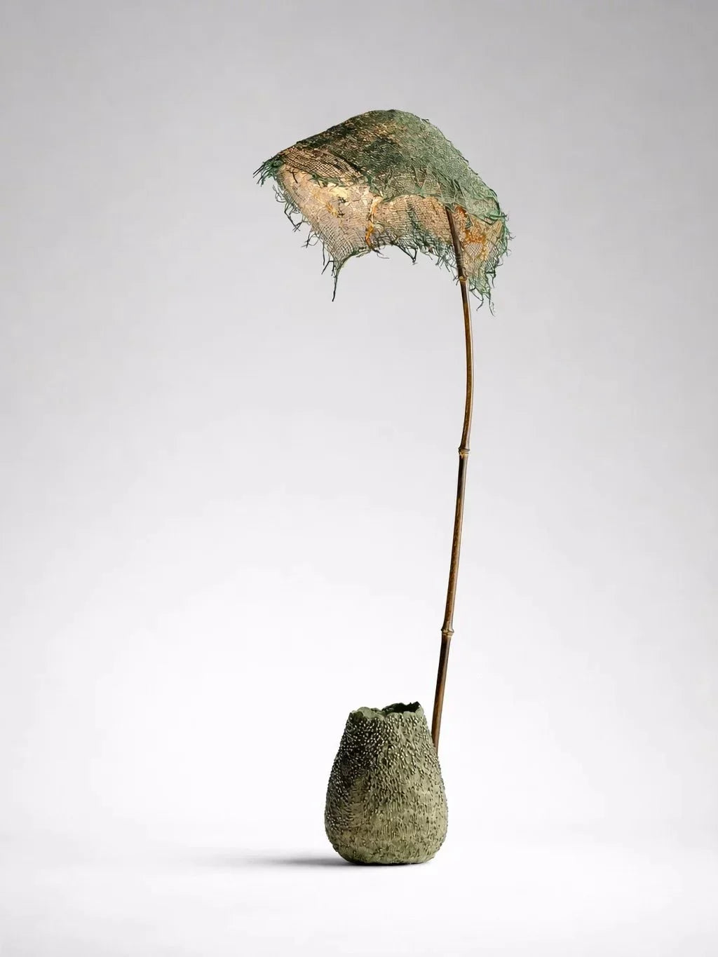 Verdelia Linen Canopy Floor Lamp
