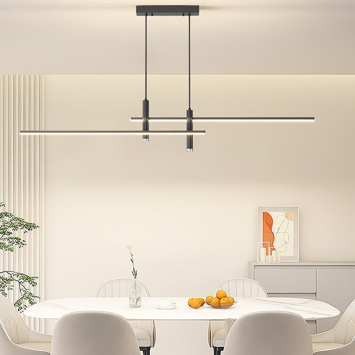 Bemunuk Pendant Light Modern Linear Dining Room