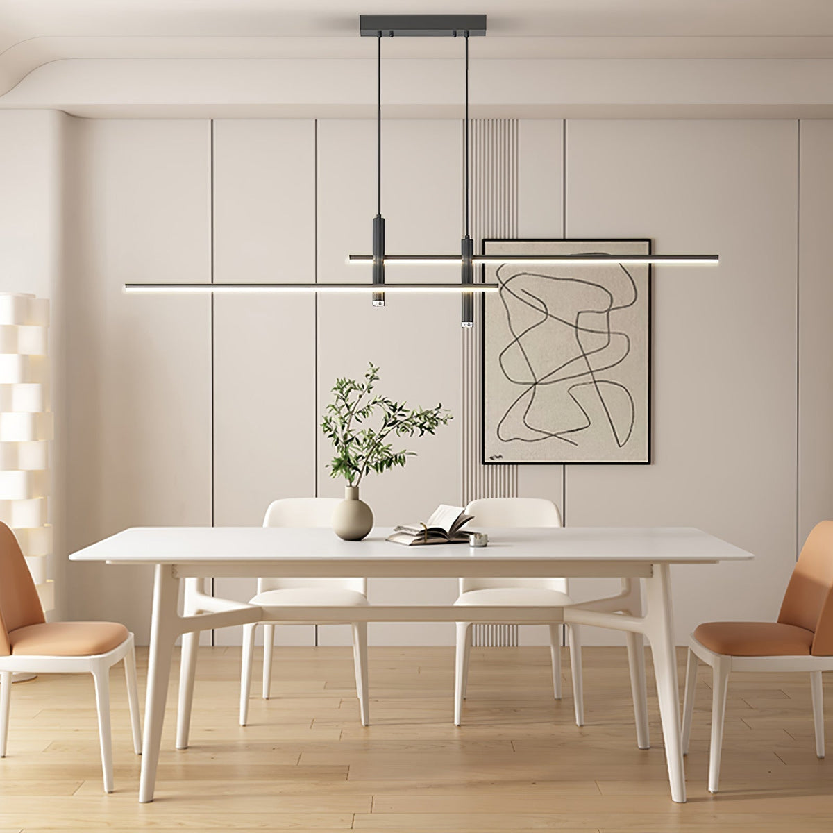 Bemunuk Pendant Light Modern Linear Dining Room