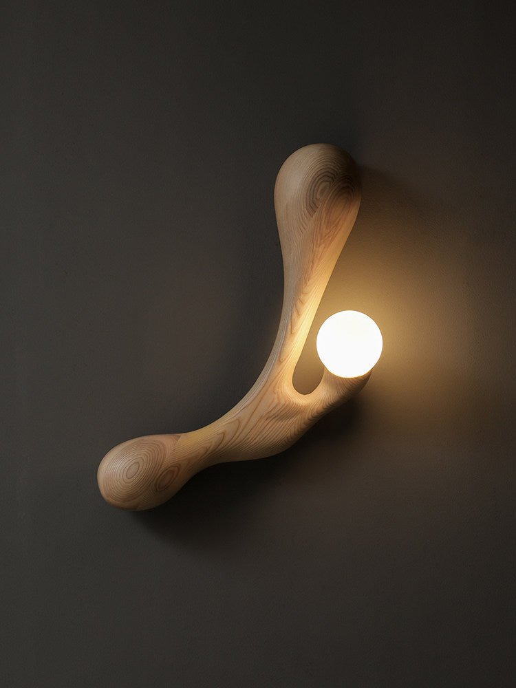Auralith Drift Wood Wall Lamp