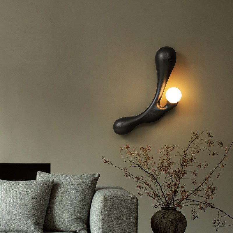 Auralith Drift Wood Wall Lamp