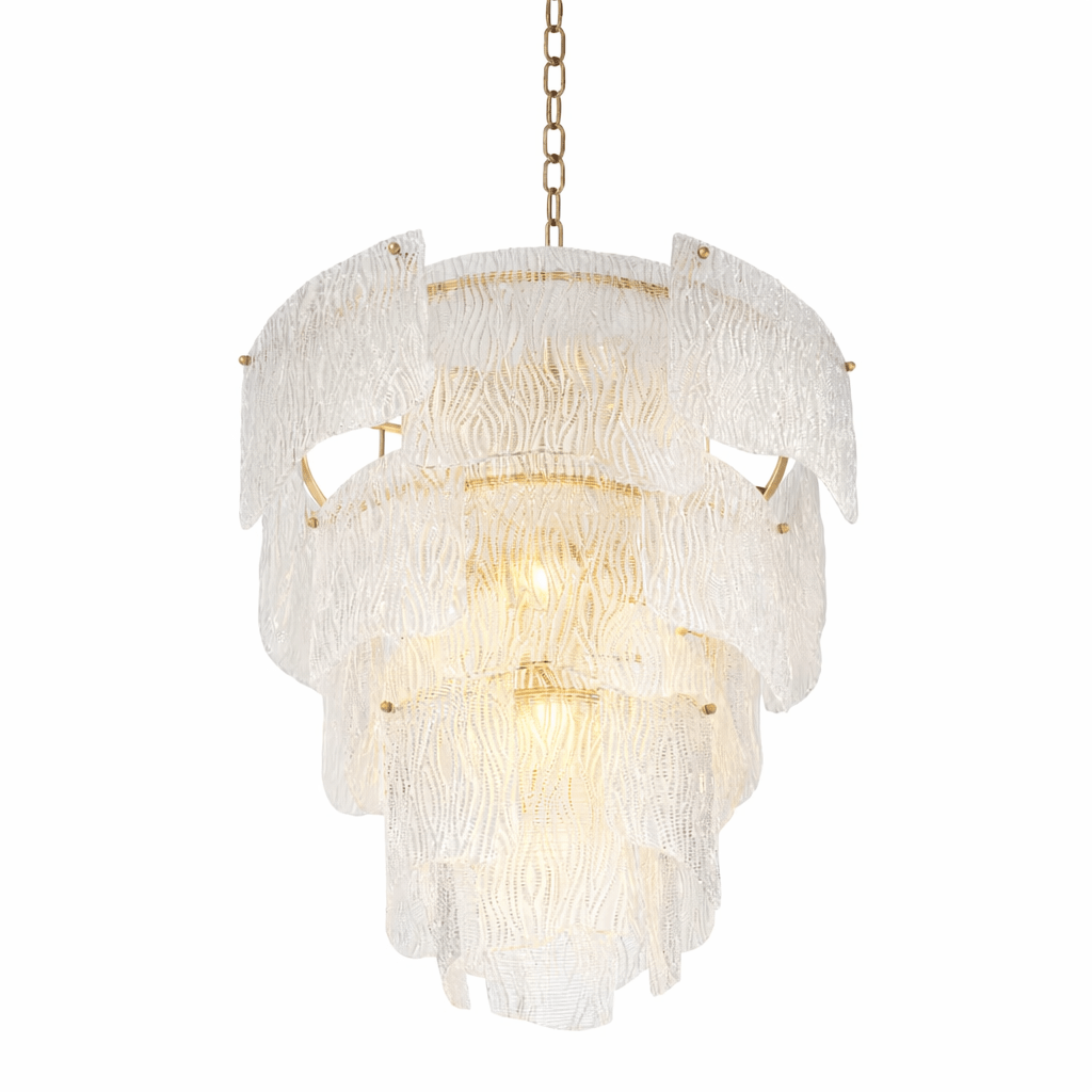 Isolde Lumen Glass Chandelier