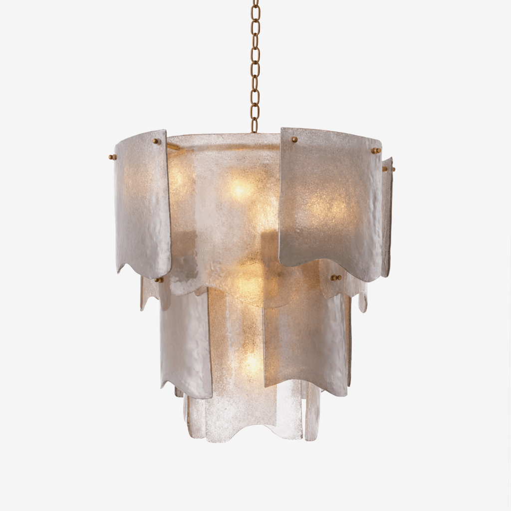 Isolde Lumen Glass Chandelier