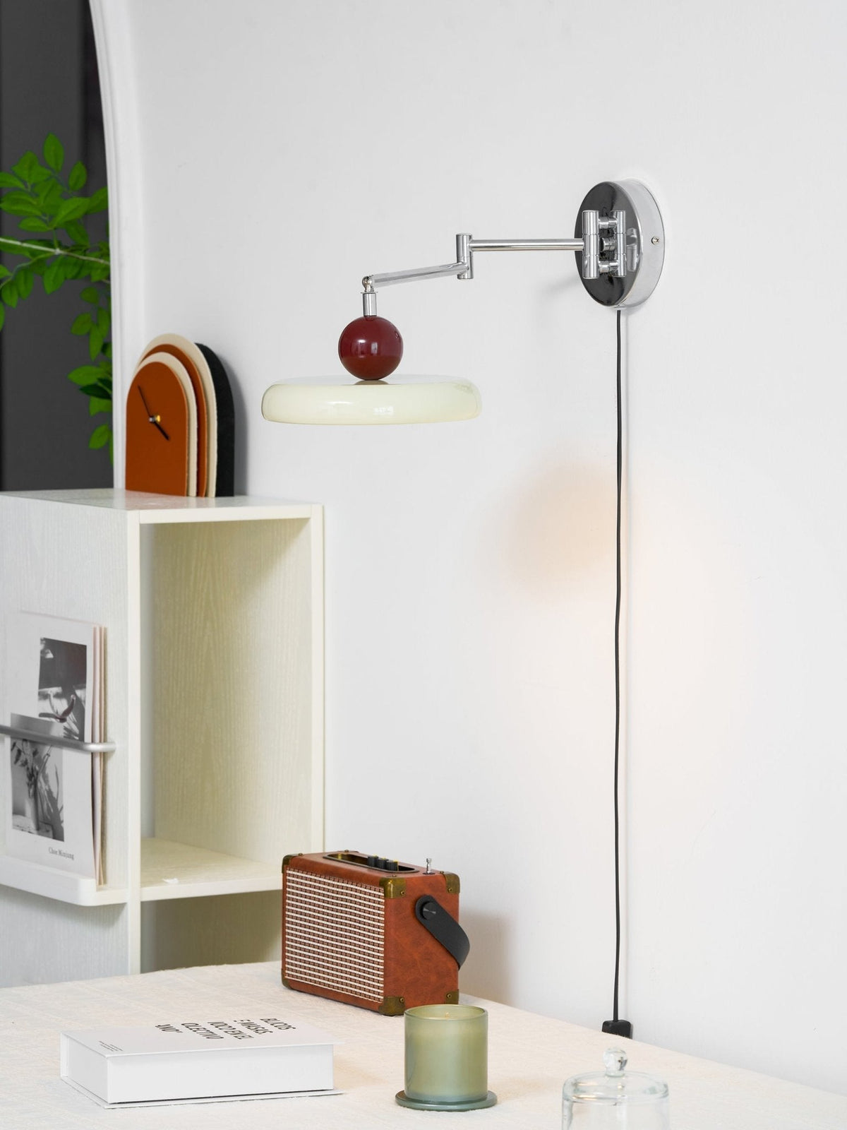 Caspstead Lola Plug In Indoor Wall Light