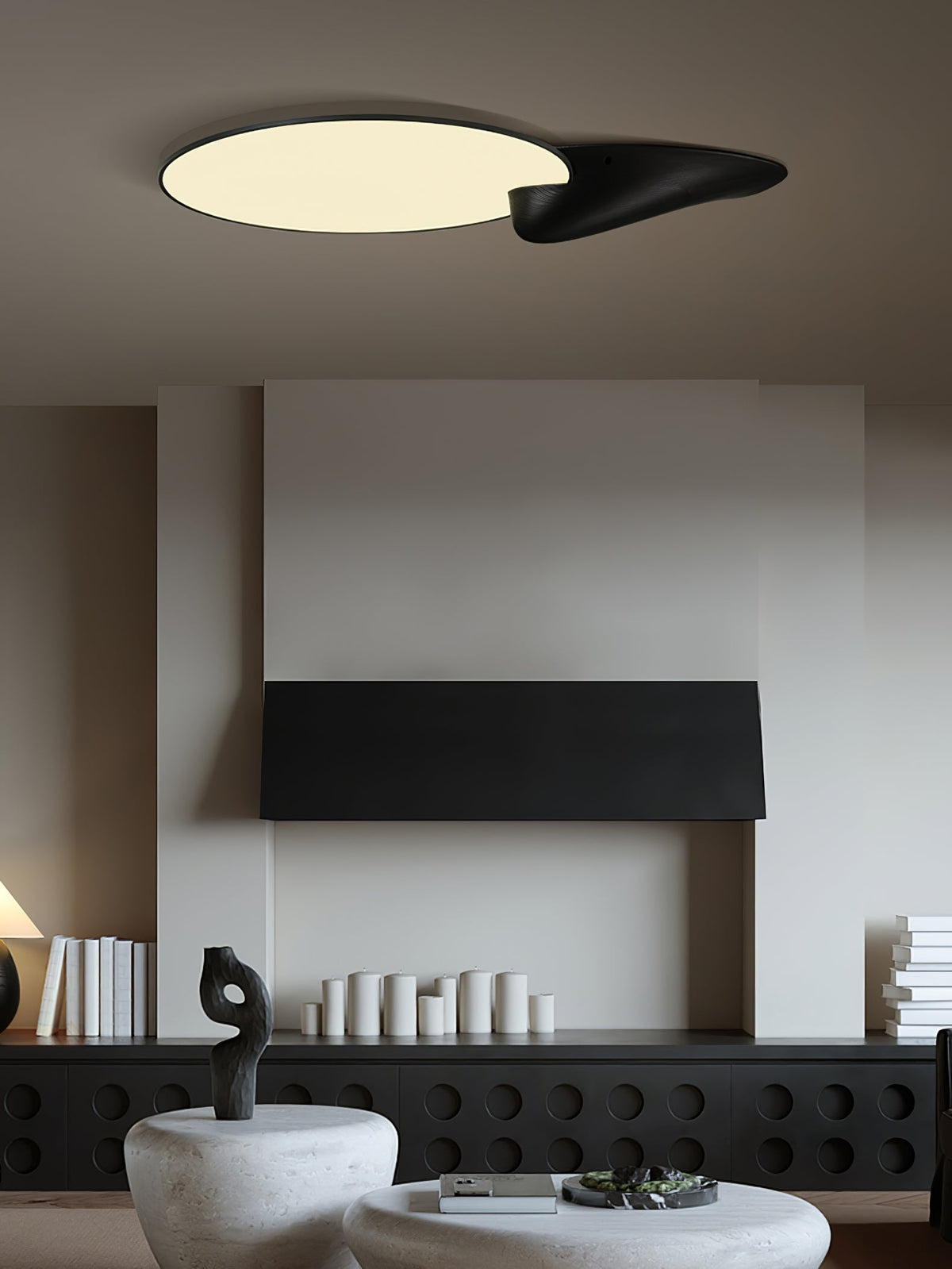 Zovenel Premium Elegance Peak Wood Ceiling Lamp