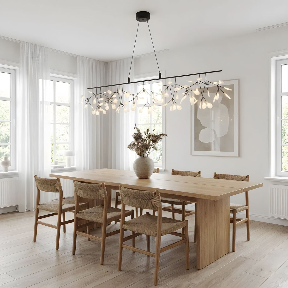 Seloraine Long Style Firefly LED Chandelier