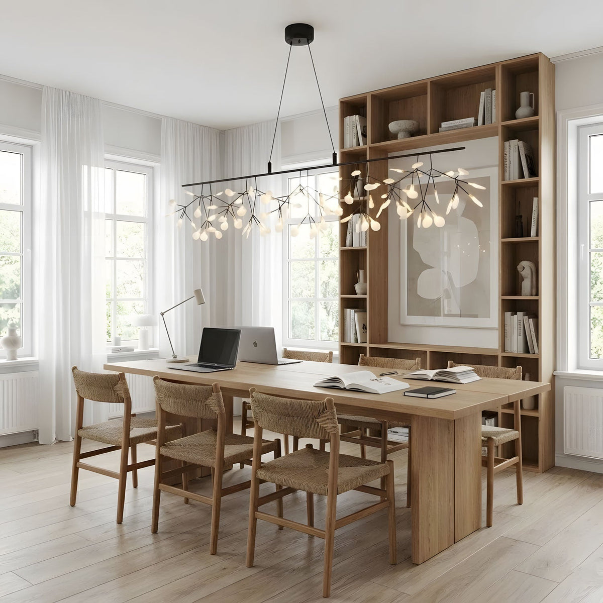 Seloraine Long Style Firefly LED Chandelier