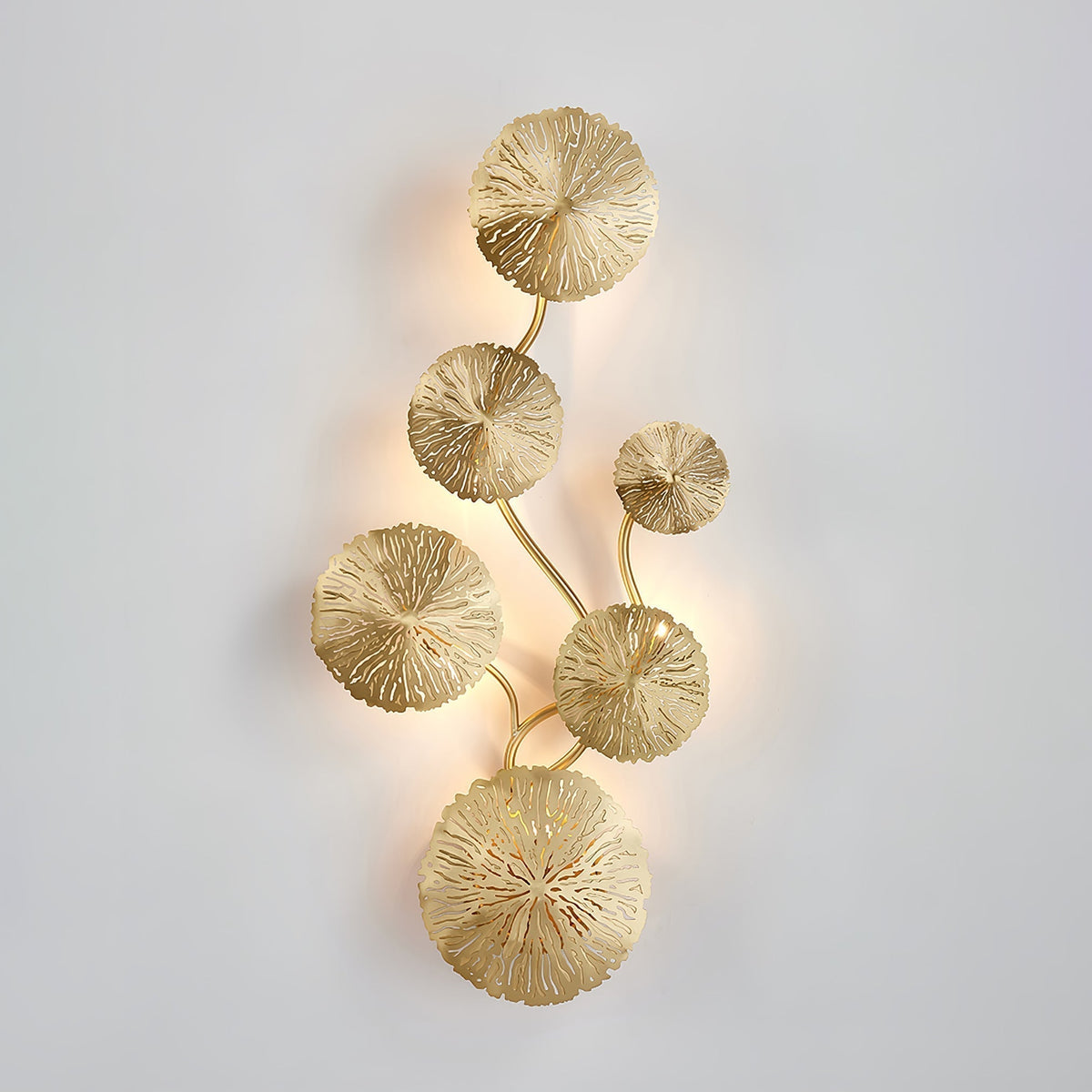 Nesipet Lotus Leaf Wall Sconce
