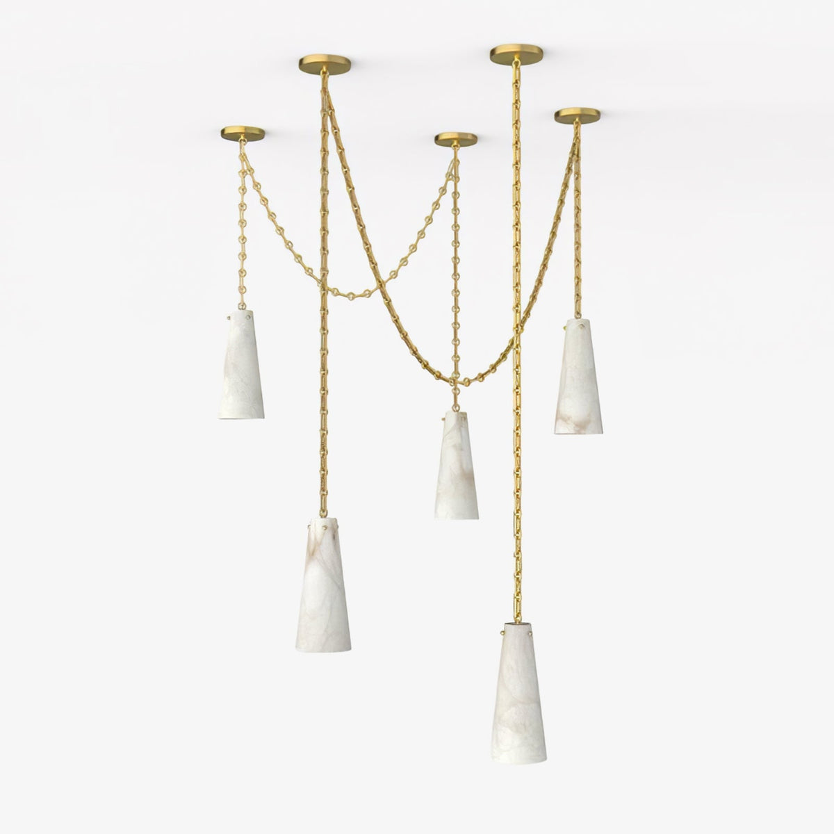 Nivivissa Alabaster Chandelier