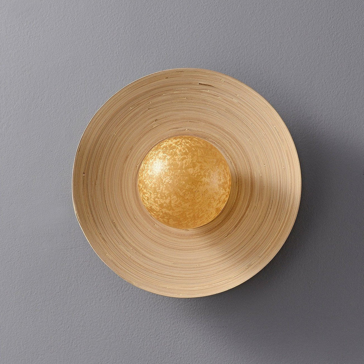 Solinise Bamboo Halo Wall Lamp