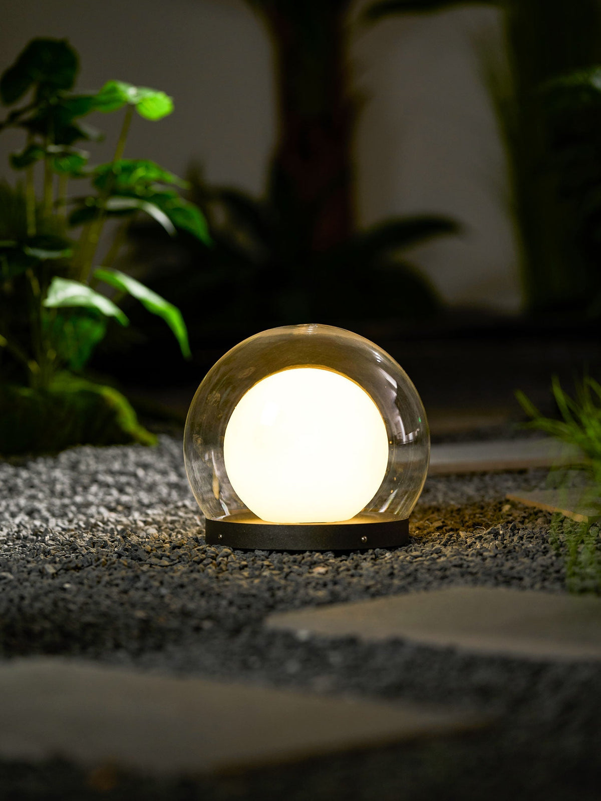 Calelise Dome Outdoor Table Lamp