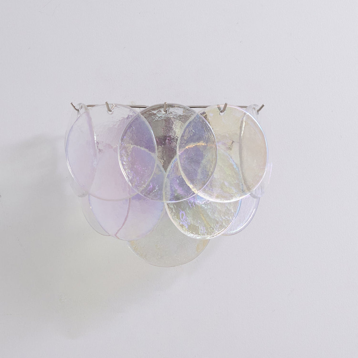 Velenina Wall Lamp Murano Glass Disc Artistic