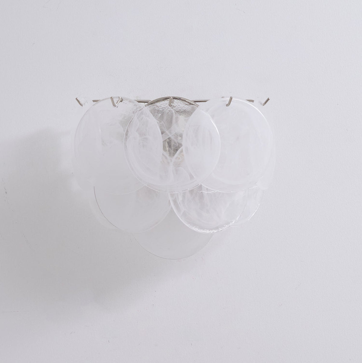Velenina Wall Lamp Murano Glass Disc Artistic