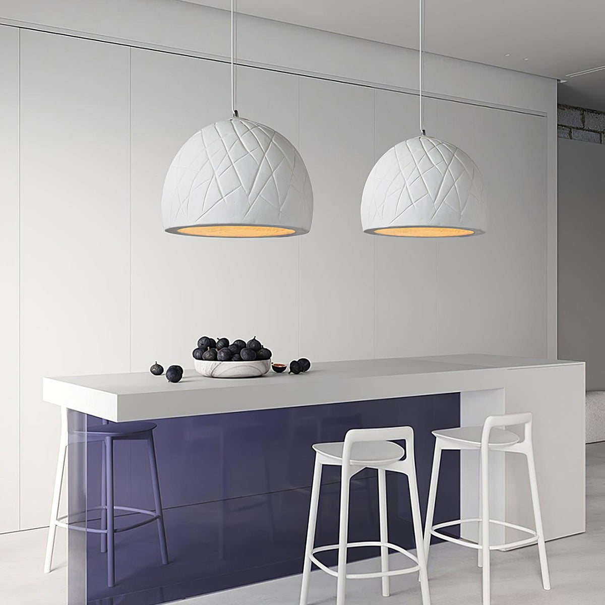 Elaisette Lume Dome Pendant Light