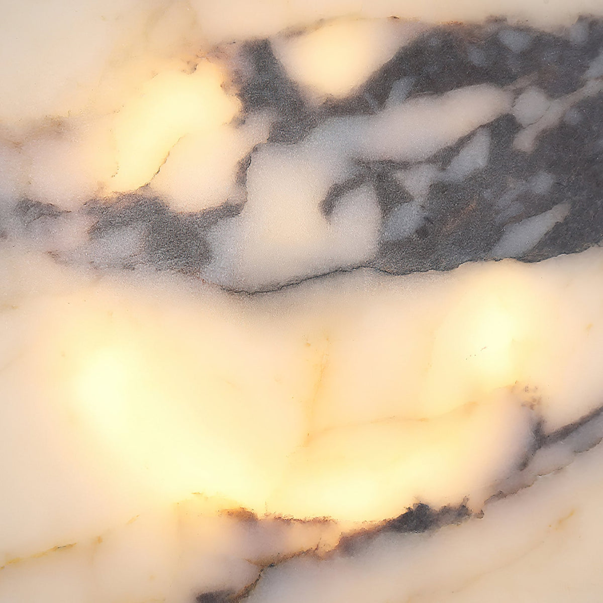 Ivinir Round Marble Ceiling Lamp-Relic Pieces