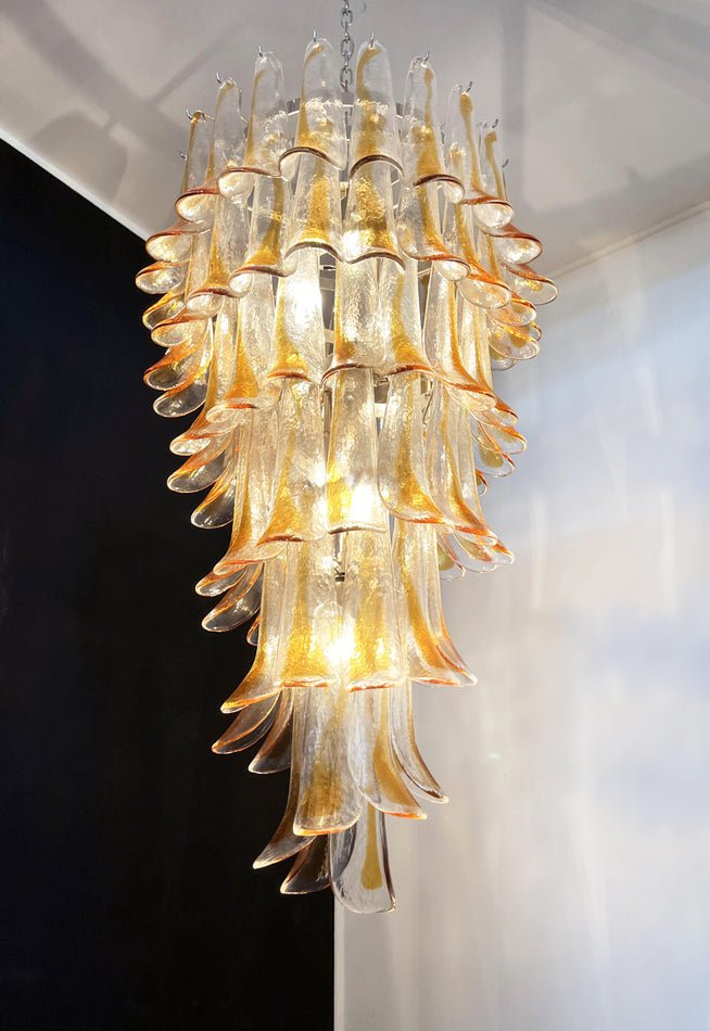 Eirisissa Lume Marigold Glass Chandelier