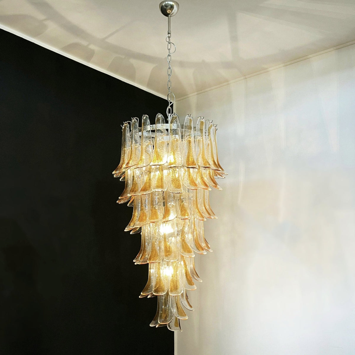 Eirisissa Lume Marigold Glass Chandelier