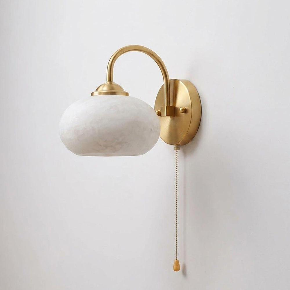 Lintonmont Alabaster Wall Sconce