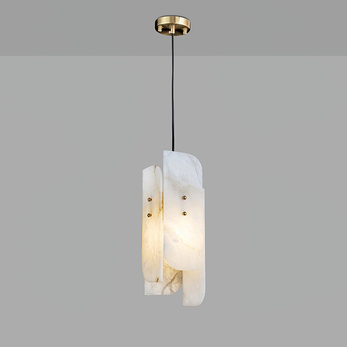 Vicarus Layered Alabaster Pendant Light