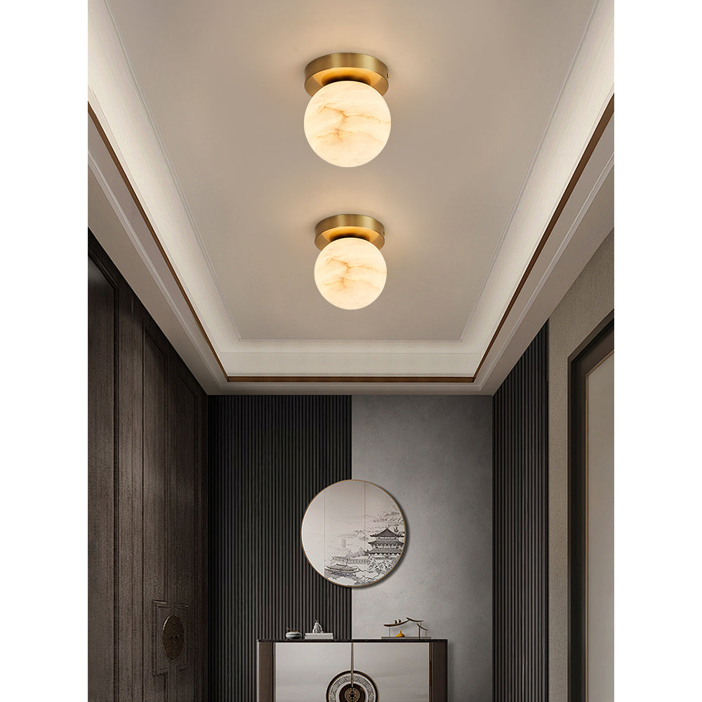 Eireneon Alabaster Ceiling Light