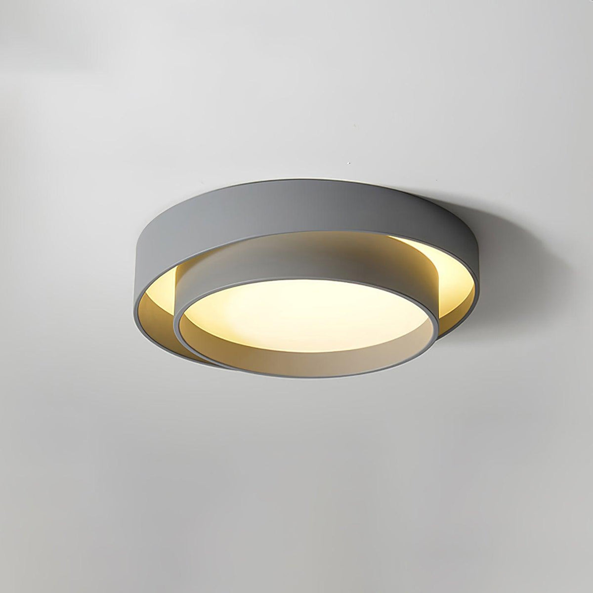 Fibanor Nordic Art Deco Circular Flush Mount Ceiling Light