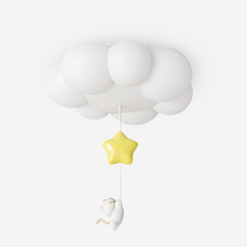 Meowdream Whimsical Cloud Ceiling Lamp