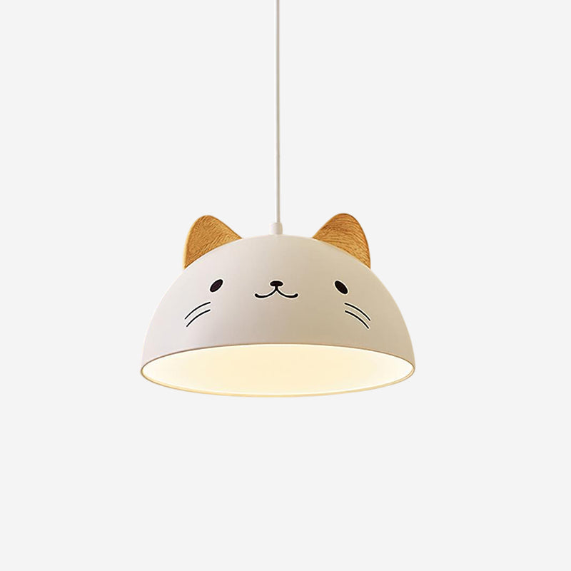 Mewi Playful Cat-Face Pendant Lamp