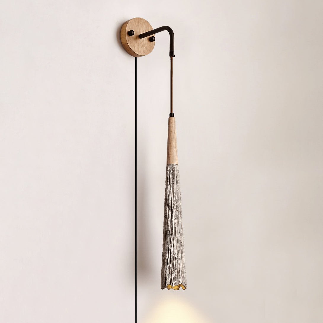 Calorella Microcement Plug-in Wall Lamp