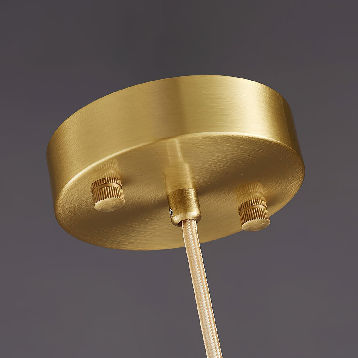 Kuvimar Alabaster Pendant Light Brass Luxurious