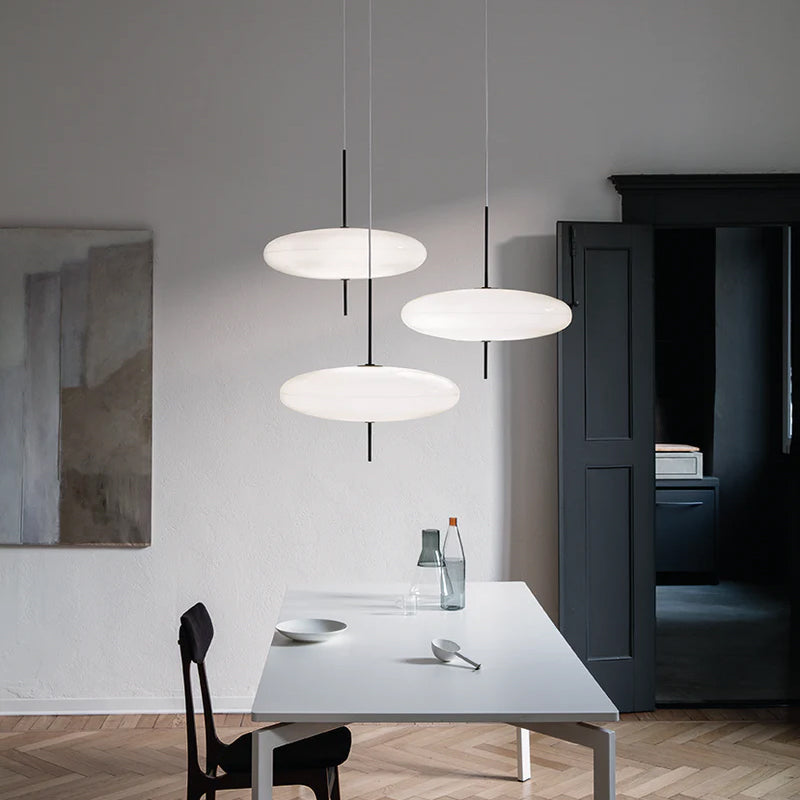 Wivovur Nordic Modern Oval Single Pendant Light