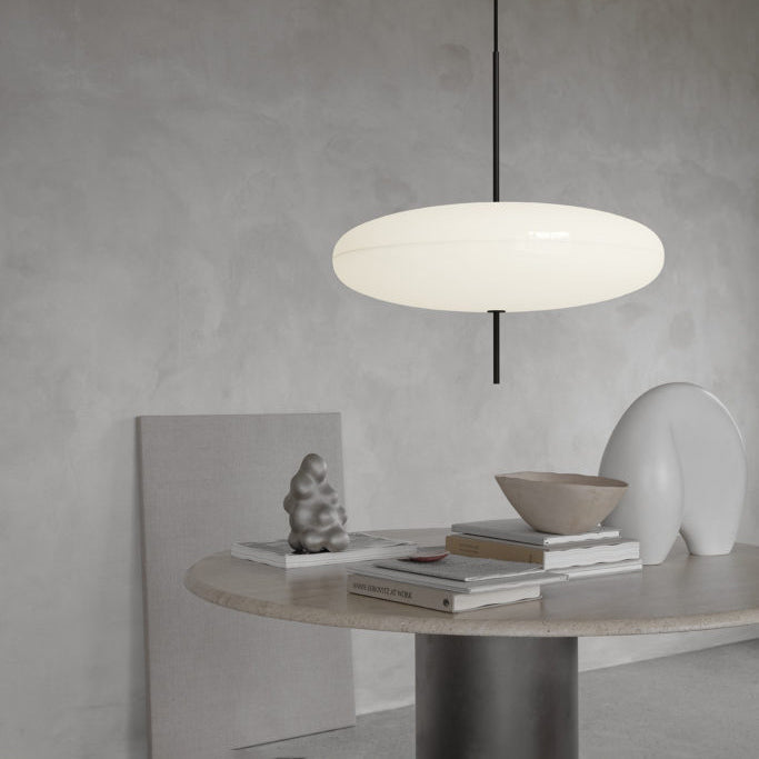 Wivovur Nordic Modern Oval Single Pendant Light