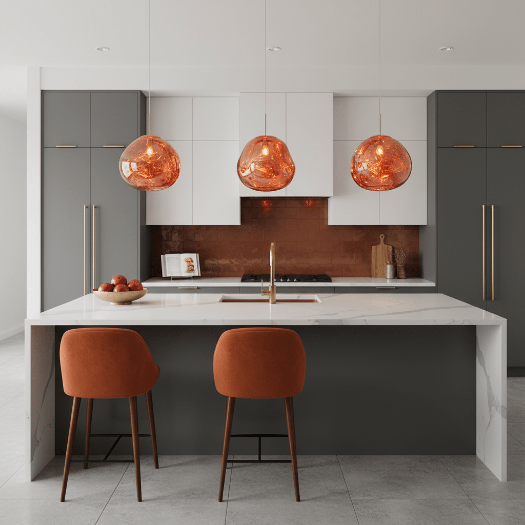 Roseview Lava Pendant Light