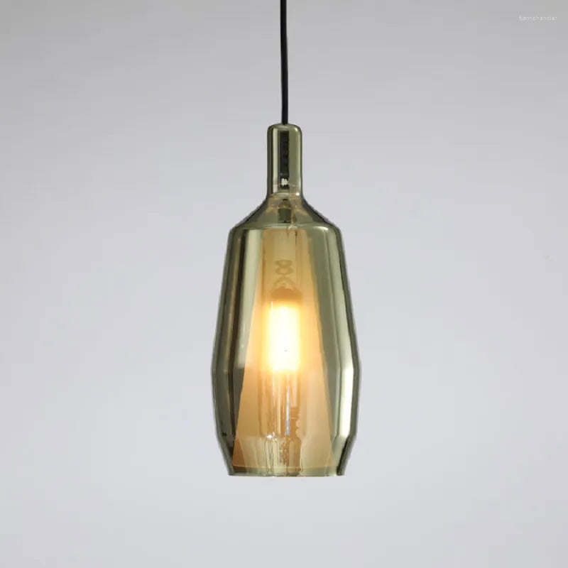 Pukudite Modern Glass Pendant Light Living Room