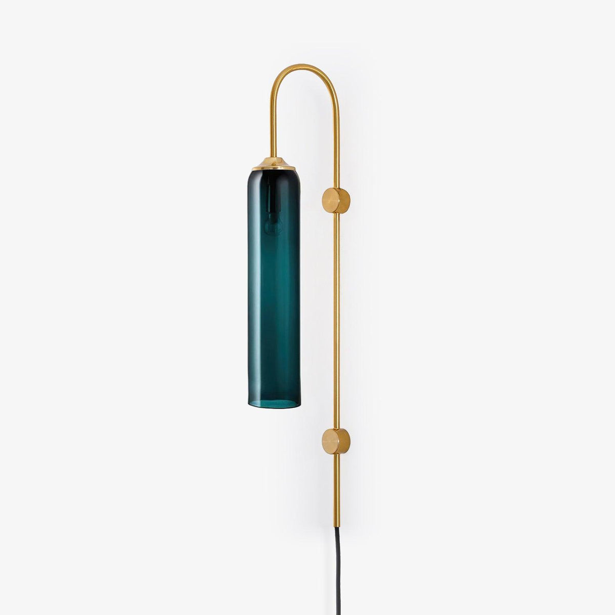 Celaielle Modern Glass Plug-In Wall Lamp