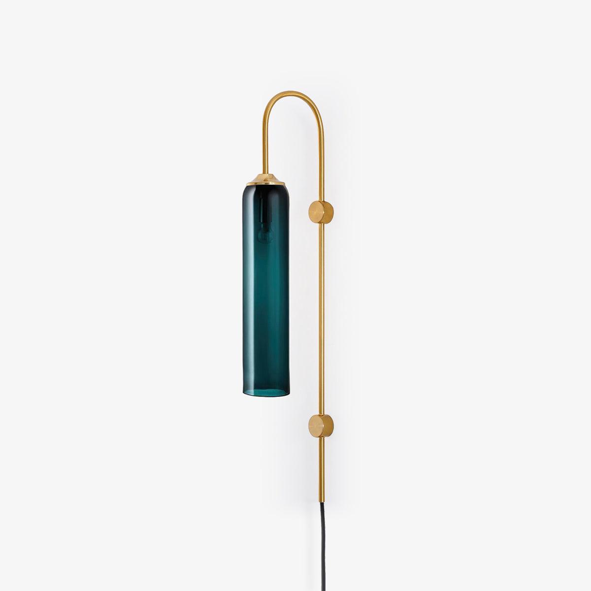 Celaielle Modern Glass Plug-In Wall Lamp