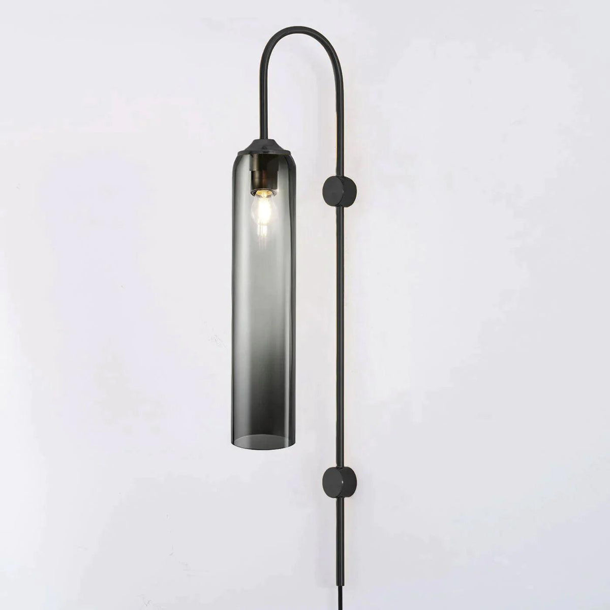 Celaielle Modern Glass Plug-In Wall Lamp