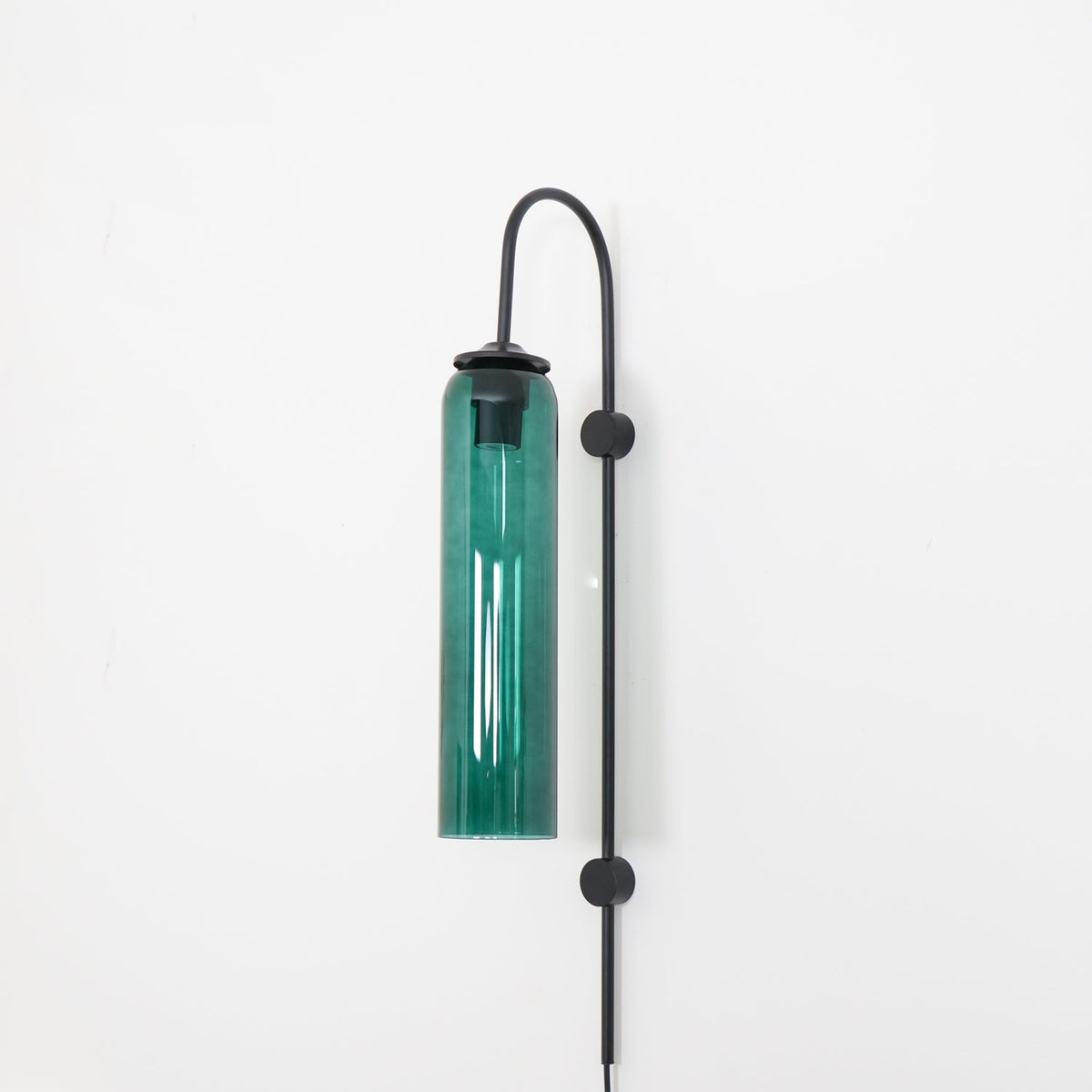 Celaielle Modern Glass Plug-In Wall Lamp